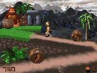 3D Caveman Rocks! Screenshot